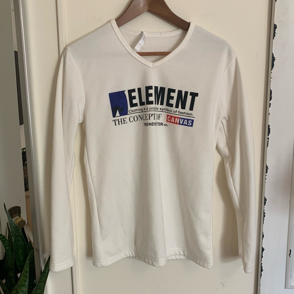 Vintage Japanese “Elements of Fashion” Long Sleeve Shirt